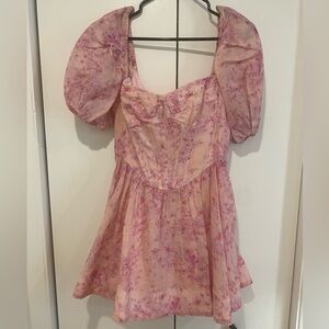 Bardot corset dress, size 4 US